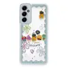 Samsung Galaxy A25 5g Kılıf Sweet Desenli Silikon Kapak - Açık Mavi