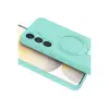 Samsung Galaxy A25 5g Regal Magsafe Standlı Kapak - Su Yeşili