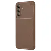 Samsung Galaxy A27 5g Auto Focus Karbon Kapak - Kahverengi