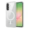 Samsung Galaxy A27 5g Combo Sert Şeffaf Magsafe Kapak - Şeffaf