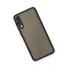 Samsung Galaxy A30s Kılıf Montreal Silikon Kapak - Siyah