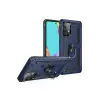 Samsung Galaxy A33 5g Kılıf Sofya Yüzüklü Silikon Kapak - Lacivert