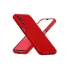 Samsung Galaxy A34 5g Kılıf First Silikon - Kırmızı