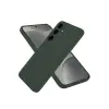 Samsung Galaxy A36 Kılıf First Silikon - Koyu Yeşil