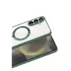 Samsung Galaxy A37 5g Kross Magneticsafe Kapak - Koyu Yeşil