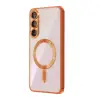 Samsung Galaxy A37 5g Kross Magneticsafe Kapak - Turuncu