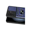 Samsung Galaxy A37 5g Pars Lens Yüzüklü Silikon - Lacivert