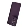 Samsung Galaxy A37 5g Viera Silikon - Mürdüm