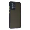 Samsung Galaxy A52 Kılıf Montreal Silikon Kapak - Lacivert