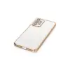 Samsung Galaxy A53 5g Kılıf Razer Lensli Silikon - Gold