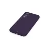 Samsung Galaxy A54 5g Kılıf Nano İçi Kadife Silikon - Mor