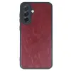 Samsung Galaxy A56 Kılıf Aras Deri Kapak - Bordo