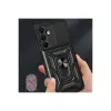 Samsung Galaxy A56 Kılıf Pars Lens Yüzüklü Silikon - Lacivert