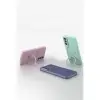 Samsung Galaxy A57 5g Regal Magsafe Standlı Kapak - Derin Mor