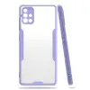 Samsung Galaxy A71 Kılıf Platin Silikon - Lila