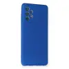 Samsung Galaxy A72 Kılıf First Silikon - Mavi