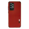 Samsung Galaxy A72 Kılıf Loop Deri Silikon - Kırmızı