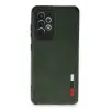 Samsung Galaxy A72 Kılıf Loop Deri Silikon - Yeşil