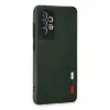 Samsung Galaxy A72 Kılıf Loop Deri Silikon - Yeşil