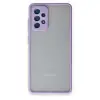 Samsung Galaxy A72 Kılıf Montreal Silikon Kapak - Mor