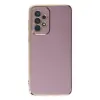 Samsung Galaxy A73 5g Kılıf Volet Silikon - Mor