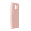 Samsung Galaxy J6 Kılıf First Silikon - Rose Gold