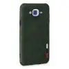 Samsung Galaxy J7 Kılıf Loop Deri Silikon - Yeşil