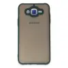 Samsung Galaxy J7 Kılıf Montreal Silikon Kapak - Yeşil