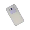 Samsung Galaxy J7 Kılıf Palm Buzlu Kamera Sürgülü Silikon - Lila