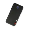 Samsung Galaxy J7 Pro / J730 Kılıf Loop Deri Silikon - Siyah