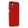 Samsung Galaxy M15 Kılıf First Silikon - Kırmızı