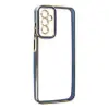 Samsung Galaxy M23 Kılıf Liva Lens Silikon - Mavi