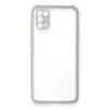 Samsung Galaxy M31 Kılıf Miami Şeffaf Silikon - Lila