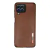Samsung Galaxy M33 Kılıf Loop Deri Silikon - Kahverengi