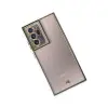 Samsung Galaxy Note 20 Ultra Kılıf Liva Lens Silikon - Yeşil
