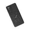 Samsung Galaxy S20 Fe Kılıf Pars Lens Yüzüklü Silikon - Siyah