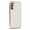 Samsung Galaxy S20 Fe Kılıf Volet Silikon - Beyaz