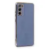 Samsung Galaxy S20 Fe Kılıf Volet Silikon - Mavi