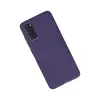 Samsung Galaxy S20 Kılıf Nano İçi Kadife Silikon - Mor