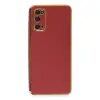 Samsung Galaxy S20 Kılıf Volet Silikon - Kırmızı