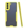 Samsung Galaxy S21 Fe Kılıf Platin Silikon - Sarı