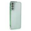 Samsung Galaxy S21 Fe Kılıf Razer Lensli Silikon - Yeşil