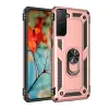 Samsung Galaxy S21 Kılıf Sofya Yüzüklü Silikon Kapak - Rose