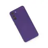 Samsung Galaxy S21 Plus Kılıf Nano İçi Kadife Silikon - Mor