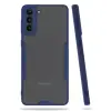 Samsung Galaxy S21 Plus Kılıf Platin Silikon - Lacivert