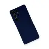Samsung Galaxy S21 Ultra Kılıf Nano İçi Kadife Silikon - Lacivert