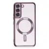 Samsung Galaxy S22 Kılıf Kross Magneticsafe Kapak - Mor