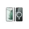 Samsung Galaxy S22 Kılıf Magneticsafe Şeffaf Silikon - Şeffaf