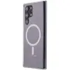 Samsung Galaxy S22 Ultra Kılıf Magneticsafe Şeffaf Silikon - Şeffaf