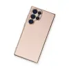 Samsung Galaxy S22 Ultra Kılıf Volet Silikon - Pembe